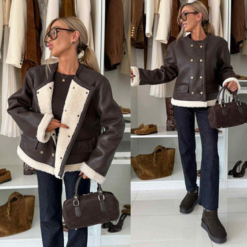 Merika jacket Brown -