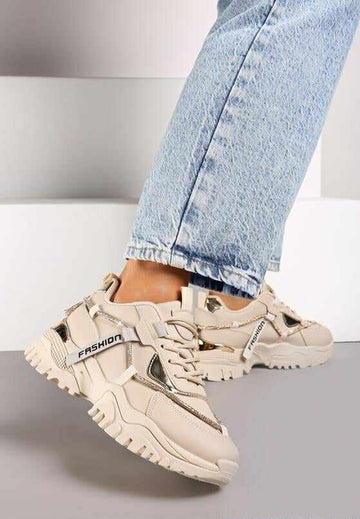 Farrah fashion sneakers beige 12345