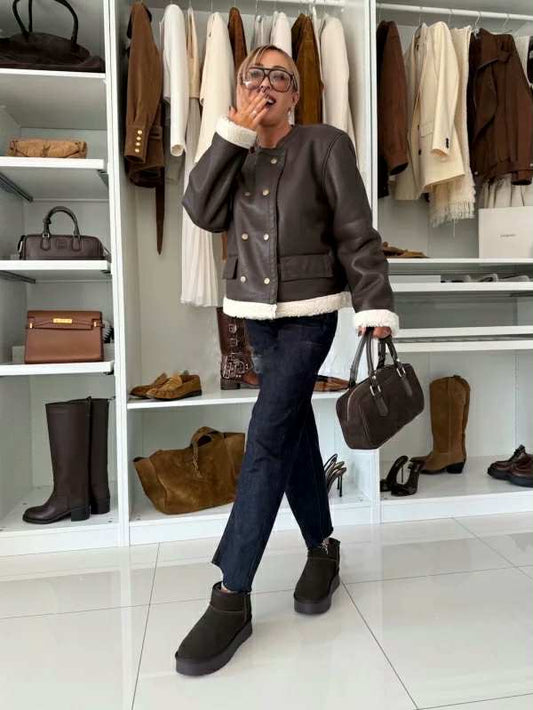 Merika jacket Brown -