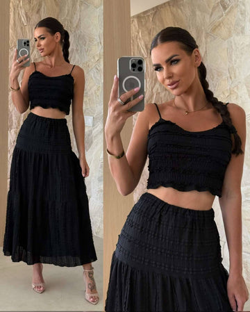 Anemone  2-pieces black - FMC569