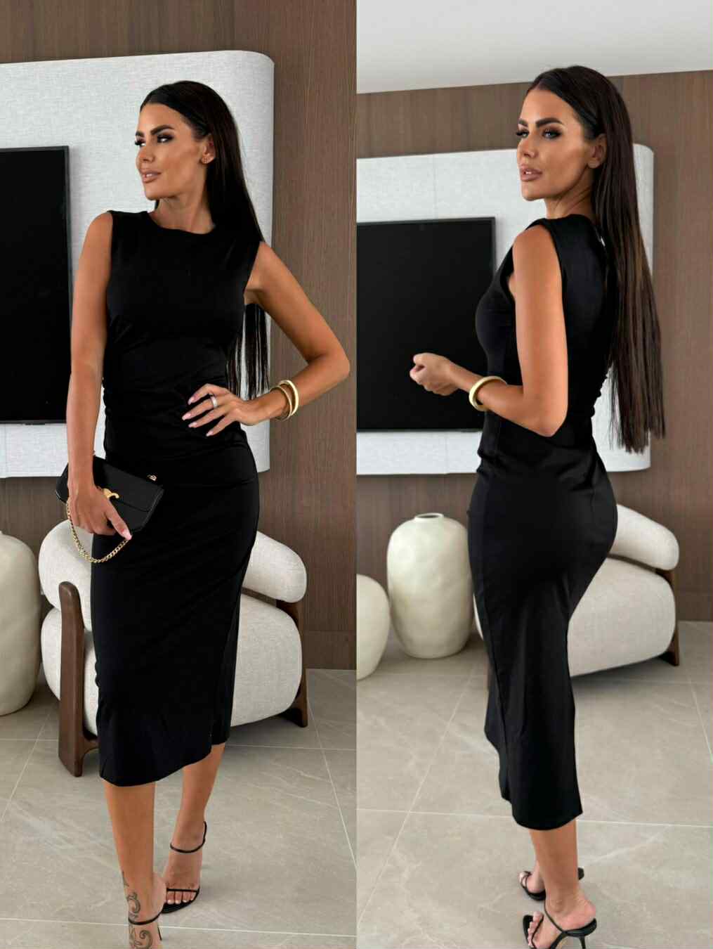 Vigga dress Black  - CY5180
