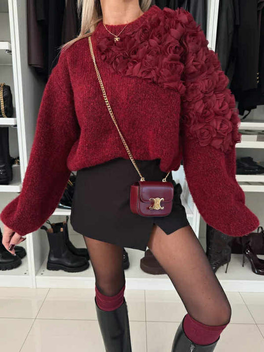 Smega knit bordeaux  -N303