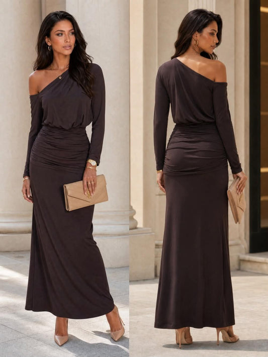 Brave dress Brown -