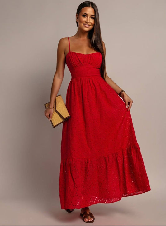 Zmitah dress red    - ps9278s