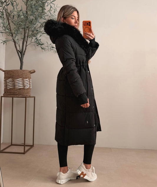 Ulina winter jacket black/black - FC7583