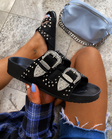 Clodina slippers Black
