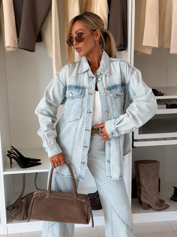 Hollia denim jacket  - W3920