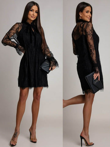 Alvirra dress black  - 10229