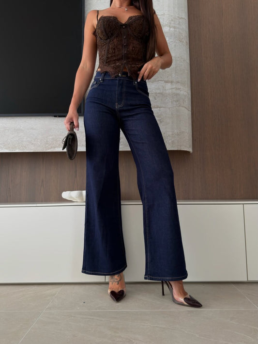 Arendse heart jeans dark - MG1381