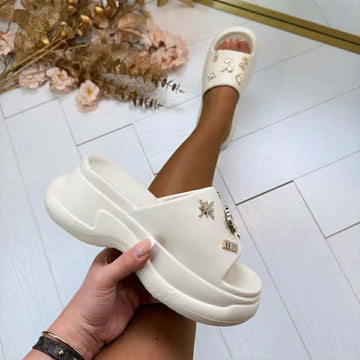 Nolia slippers beige   - 5222 556