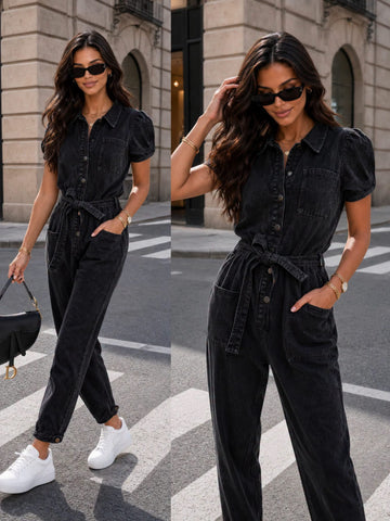 Accer jumpsuit Black  - AP2519