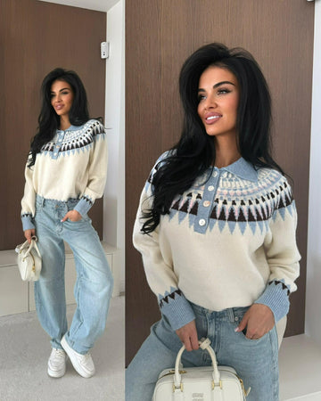 Nikolina sweat beige   - AT9479