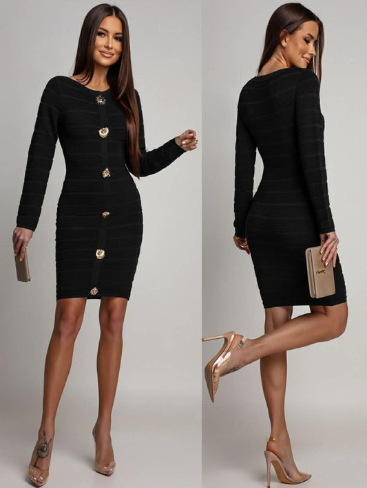 Cozie dress Black - JPU1268-6 556