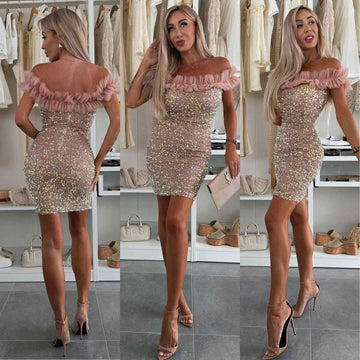 Razmina dress beige - 24088 556