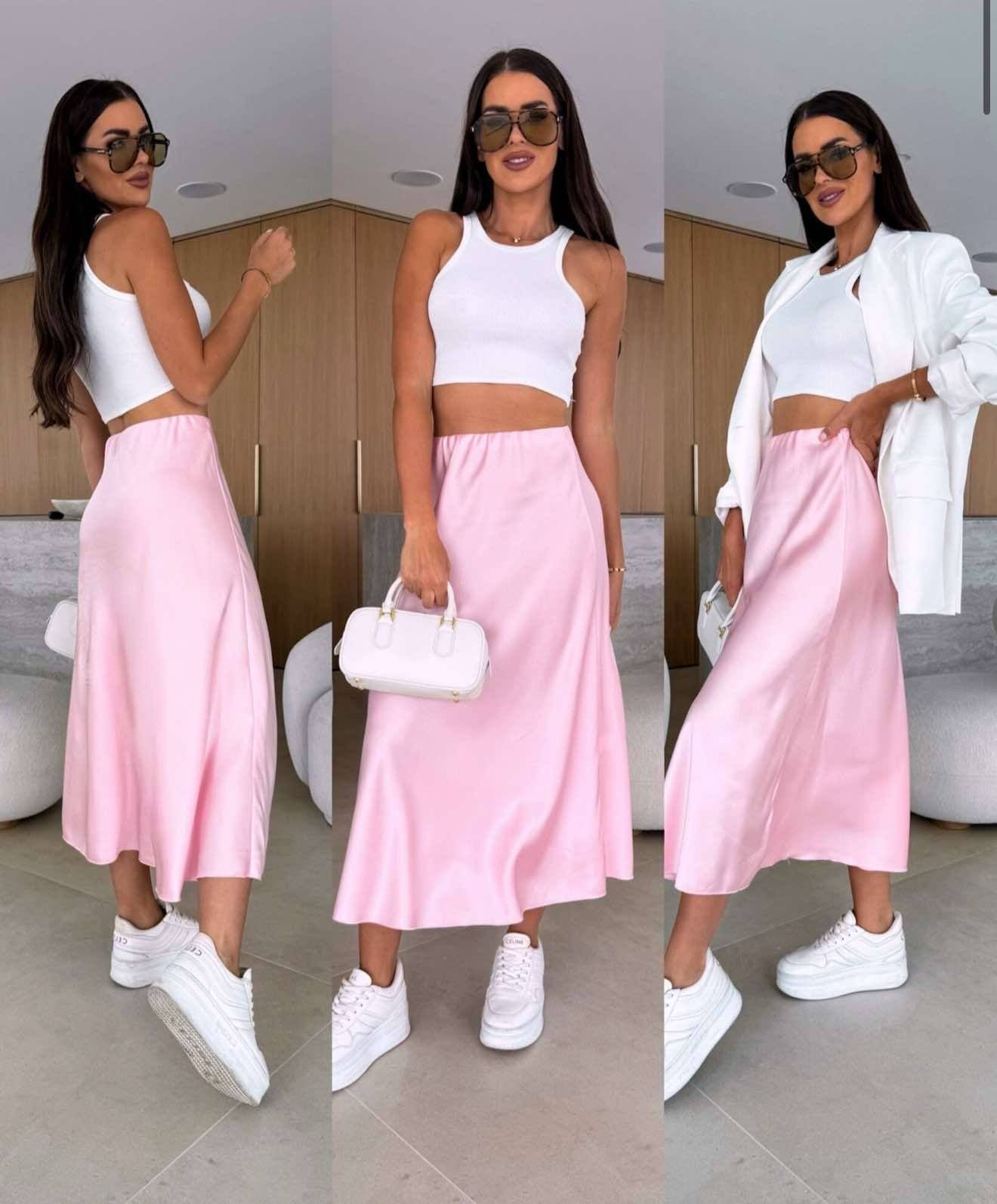 Joal skirt rosa - H3593-2