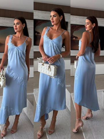 Blomi dress blue - OY6993 556