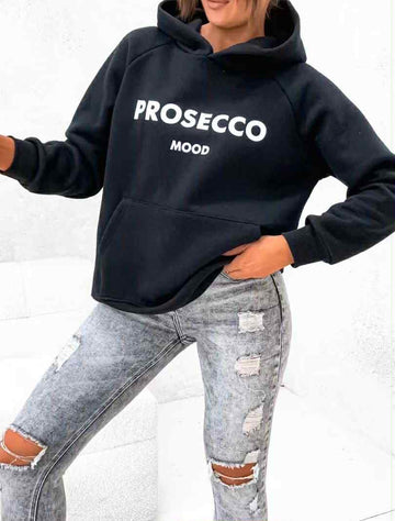 Prosecco sweat black 8707