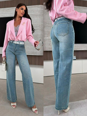 Kasendra lace jeans - 05854