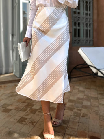 Kellie skirt beige - 22344JJ