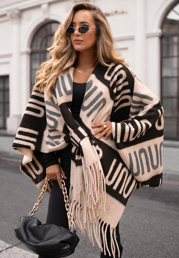 Karat poncho Black - 831-1