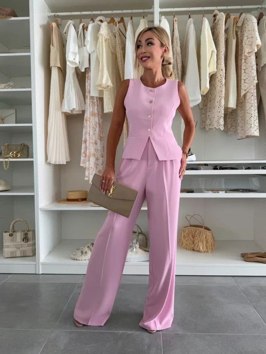 Panama pants  rosa - 23717