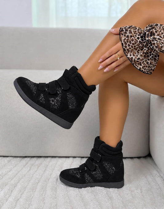 Jill simili sneakers Black - HB-330