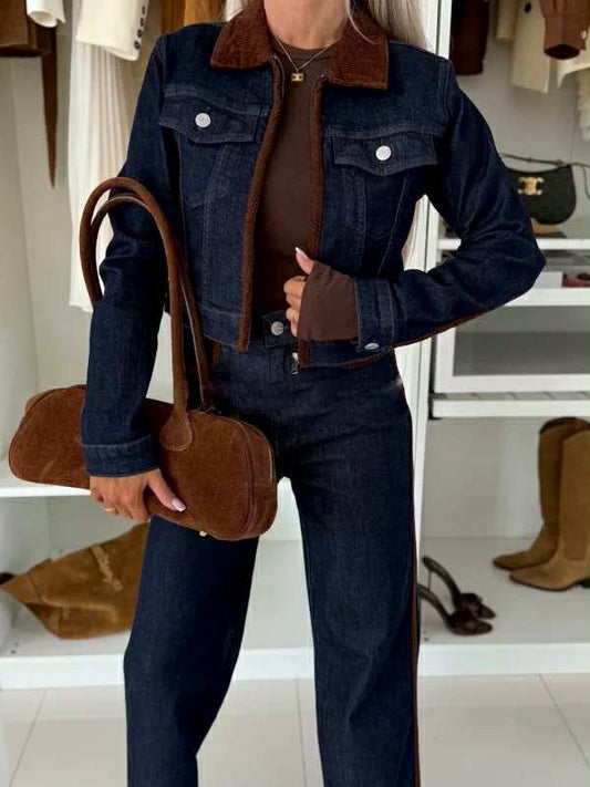 Livvah denim jacket - w3776