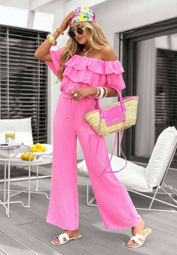 Bellina jumpsuit pink 556