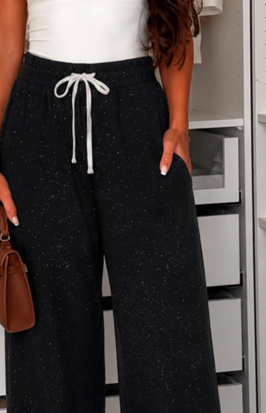 Jennia simili pants black - 488