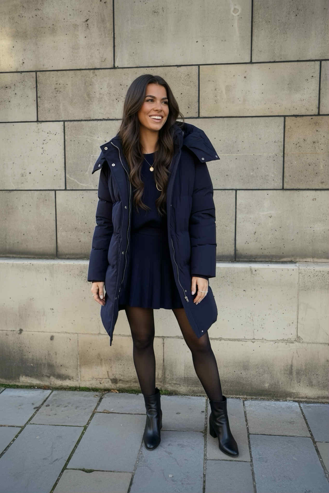 Lettie jacket marine - FC7619