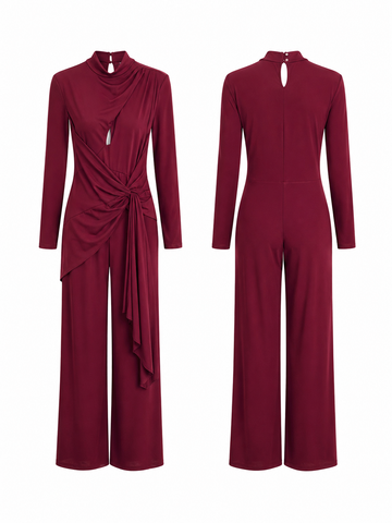 Miracle jumpsuit Bordeaux - CR80020
