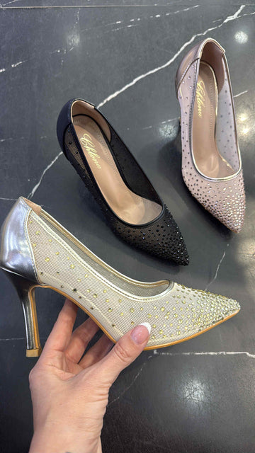 Bright stiletter golden - K716