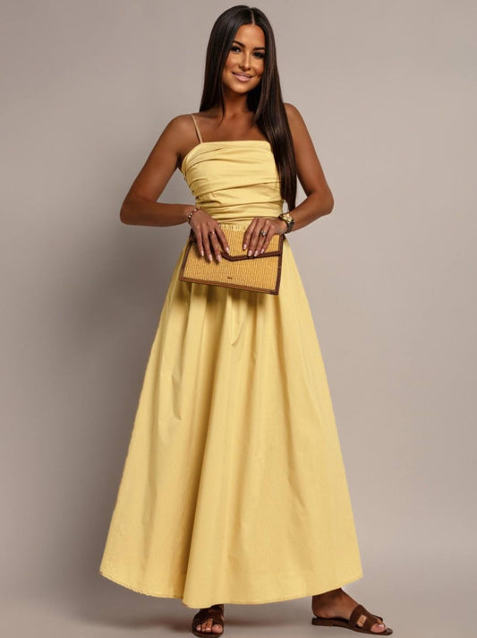 Maldia dress yellow - ps9220