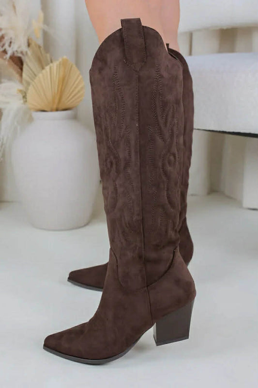 Junna boots Brown - 7688