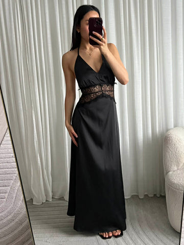 Wiramai lace dress Black - EP19686