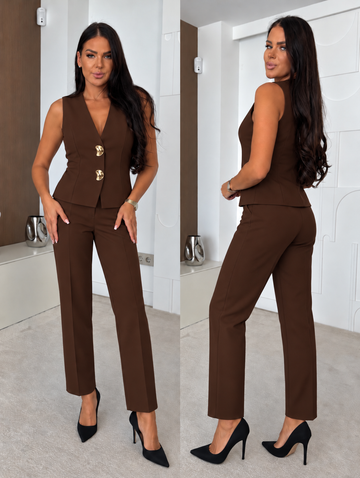 Malba 2-pieces Brown - PS9639AB