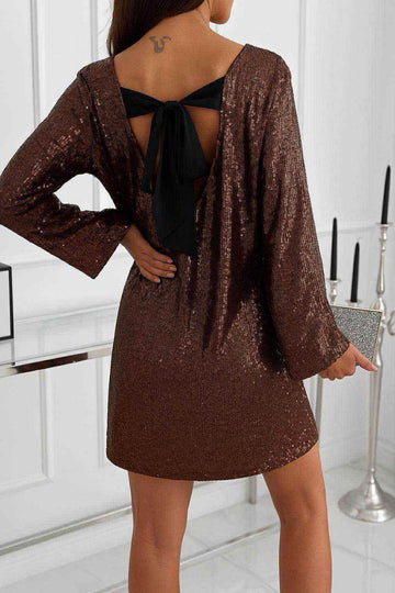 Bonnia dress choko  2429