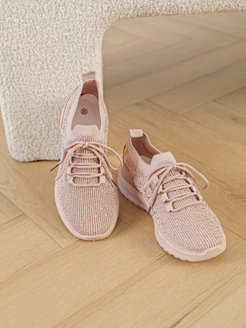 Salline simili sneakers pink - AA313