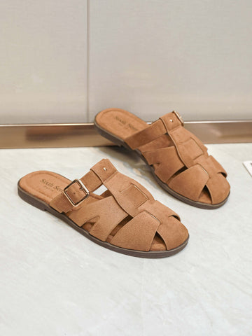 Everlyn sandals camel - RC180