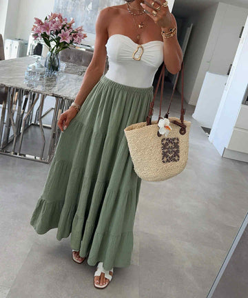 Netha skirt army 7625