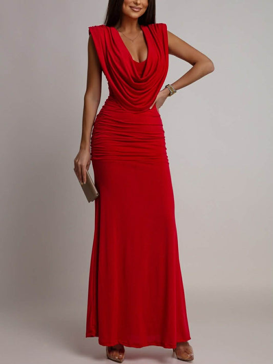 Atmos dress red  - C-45610