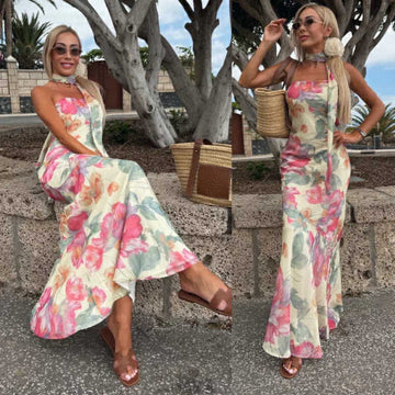 Zecina flower dress -517102