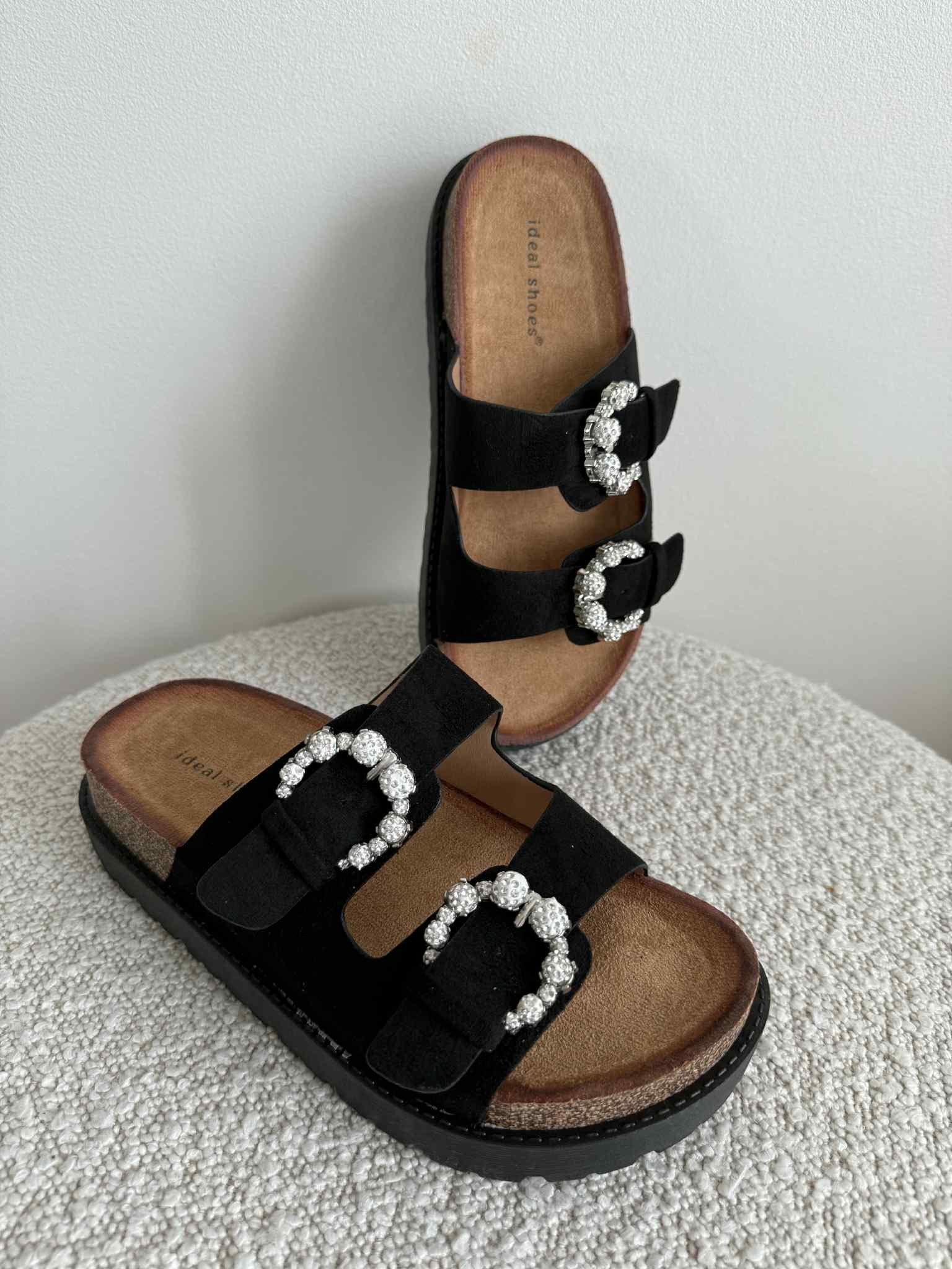 Kleo slippers Black -3885
