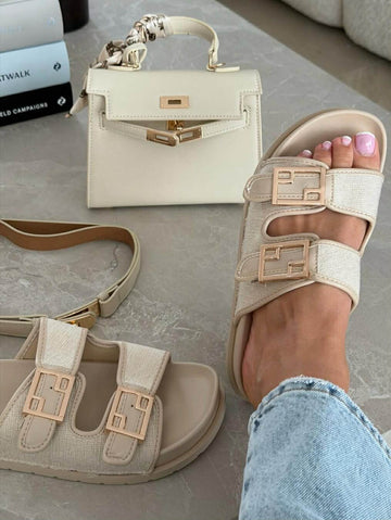 Trilli slippers Beige   - 1141