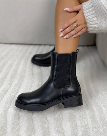 Avec Diamond Boots Black - 168-626