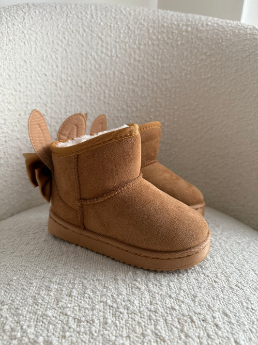 KIDS - milu boots camel glitter