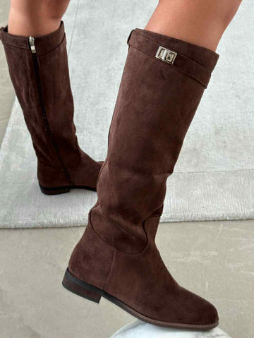 Sille Long boots Brown   - 88-2