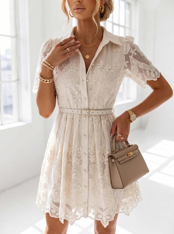 Marina dress beige  - W53847