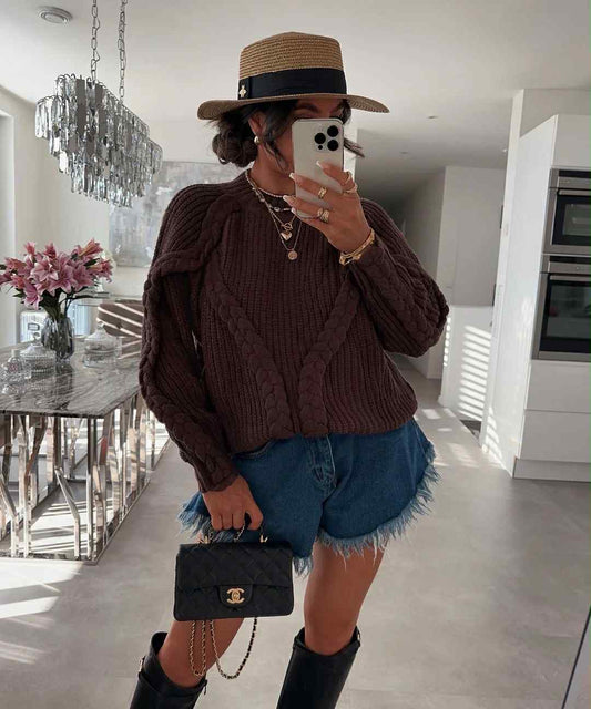 Korlean sweat Brown - TV7085
