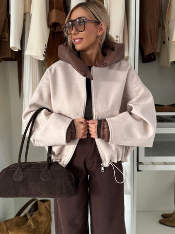 Bridget jacket beige -OX9085